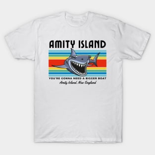 Amity Island Shark Bite T-Shirt